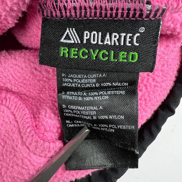 The North Face Denali Jacket Womens Extra Small Pink & Black Polortec Fleece - Picture 6 of 16